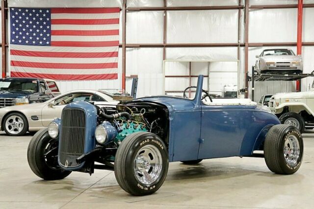 1931 Ford Model A Roadster 318 Miles Blue Roadster Flathead V8 3-Speed Manual 1931 Ford Model A Roadster