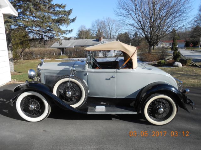 1931 Ford Model A Roadster Deluxe With Rumble Seat "A Real Antique Time Machine" 1931 Ford Model A Rumble Seat Deluxe Roadster