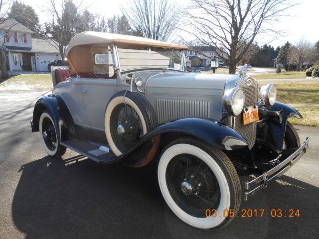 1931 Ford Model A Rumble Seat Deluxe Roadster - photo 8