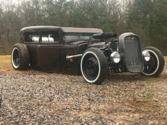 1931 FORD MODEL A SEDAN HOT RAT ROD CHOPPED CUSTOM RAT ROD HOT ROD 28 29 30 31 1931 Ford Model A