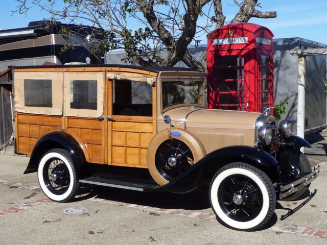 1931 FORD MODEL A STATION WAGON 150B OUTSTANDING CONDITION !!! LQQK !!!! 1931 Ford Model A Station Wagon