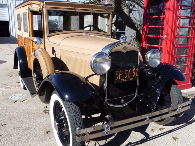 1931 Ford Model A Station Wagon - photo 3