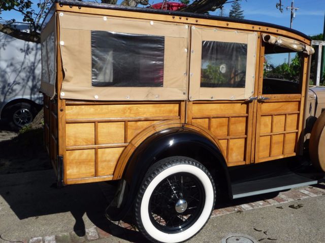 1931 Ford Model A Station Wagon - photo 4