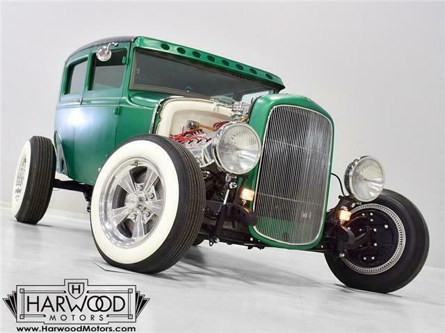 1931 Ford Model A Tudor Sedan 0 Satin Green 354 cubic inch HEMI V8 3-speed aut 1931 Ford Model A Tudor Sedan --