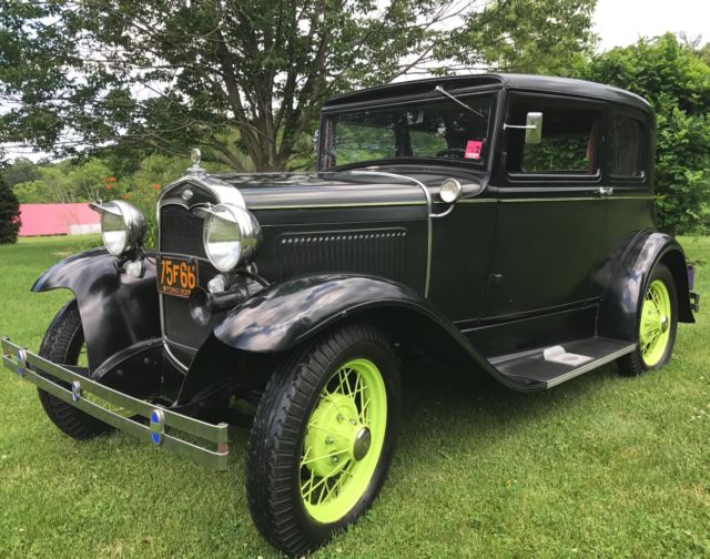 1931 Ford Model A Victoria - Survivor Car. Family owned since new! 1931 Ford Model A Victoria