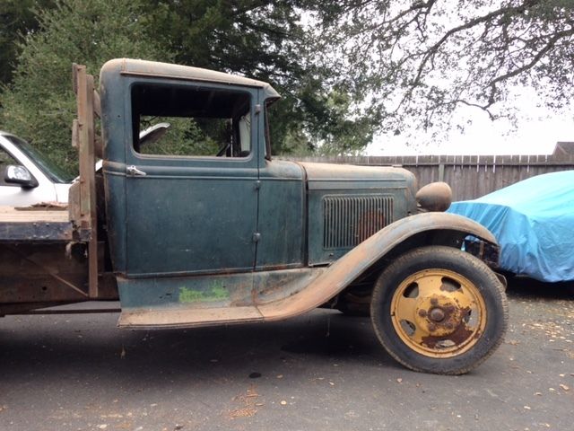 1931 Ford Model AA flatbed w/ Model B engine and PTO 1931 Ford Model A