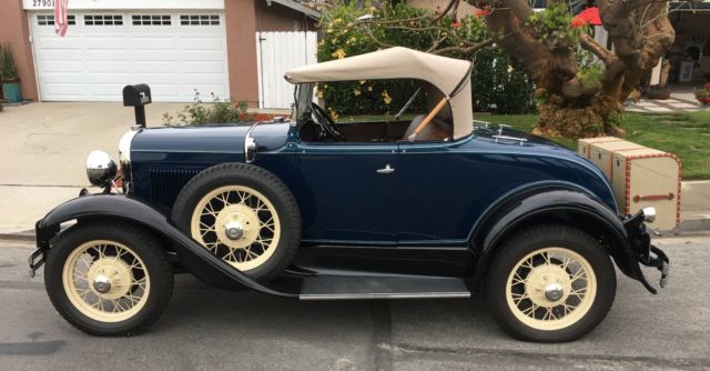 1931 FORD Model DELUXE roadster high end restoration turn key 1931 Ford Model A deluxe roadster