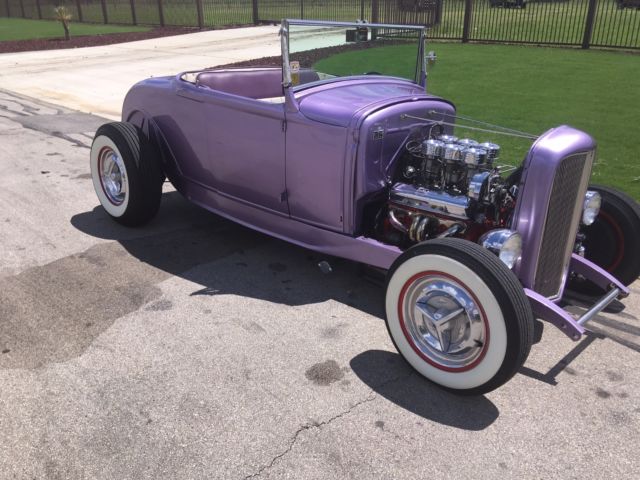 1931 FORD ROADSTER--HIGHBOY--32 RAILS--SMALL BLOCK--AUTO--Nice--STRONG DRIVER 1931 Ford ROADSTER