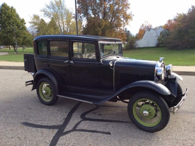 1931 Model A 3-Window Fordor Murray 1931 Ford Model A