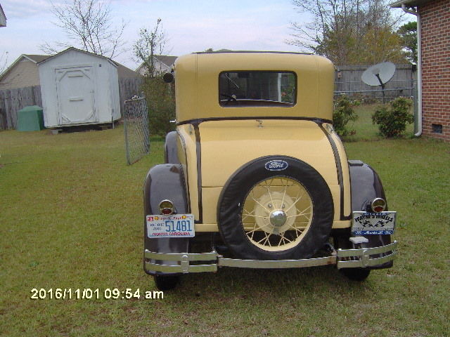 1931 Ford Model A deluxe coupe - photo 4