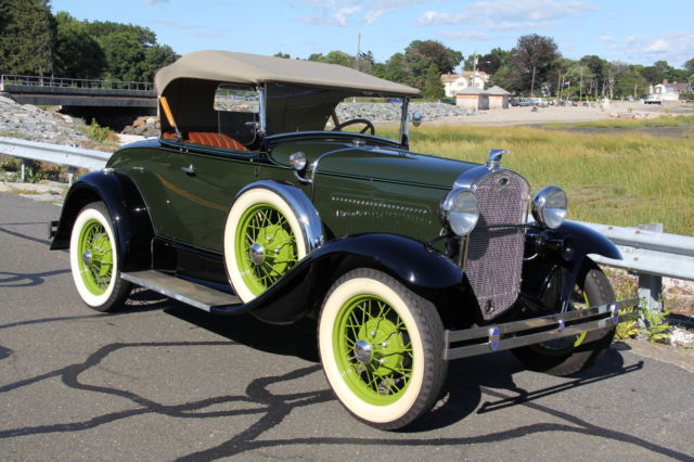 1931 MODEL A DELUXE ROADSTER "SHOW QUALITY, RUMBLE SEAT, THE BEST!!" 1931 Ford Model A ROADSTER
