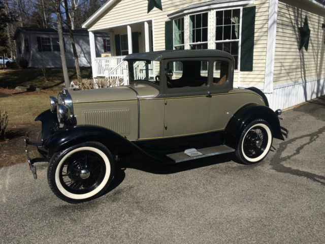 1931 Model A Ford 5-window Coupe (indented firewall- late 31) 1931 Ford Model A