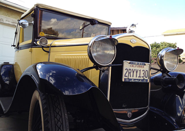 1931 Ford Model A Cabriolet - photo 7