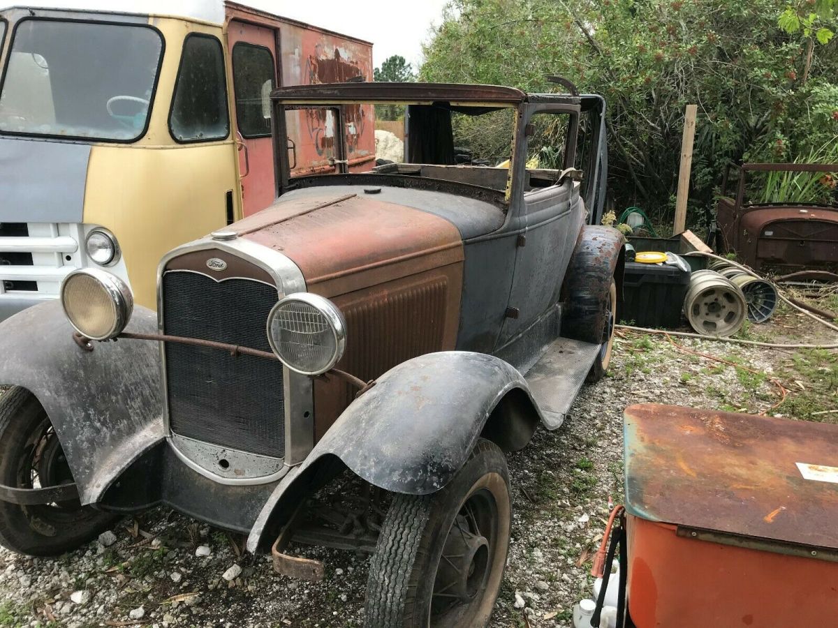 1931 Model A Ford Sport Coupe Original Steel 1931 Ford Model A