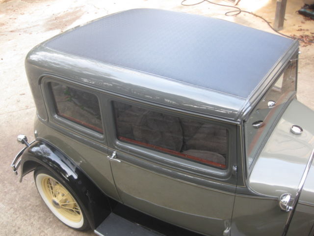 1931 Ford Model A Brown Mohair - photo 6
