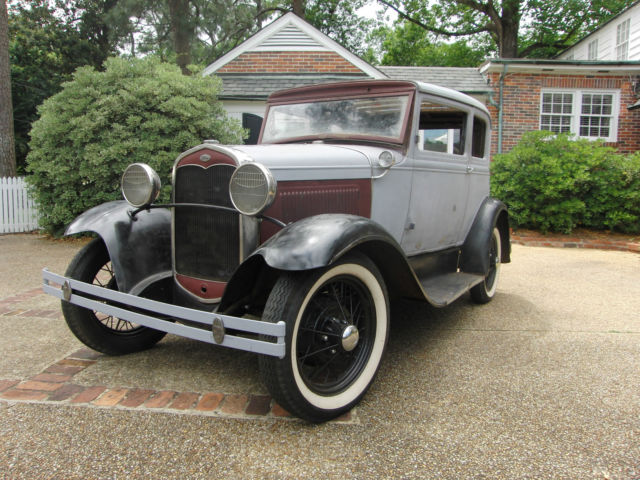 1931 Model A Ford Victoria Leatherback Murray 190-A 1931 Ford Model A Victoria Leatherback