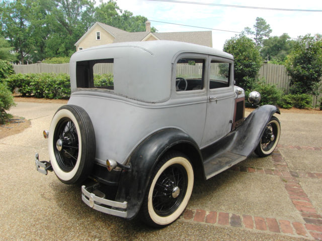 1931 Ford Model A Victoria Leatherback - photo 4