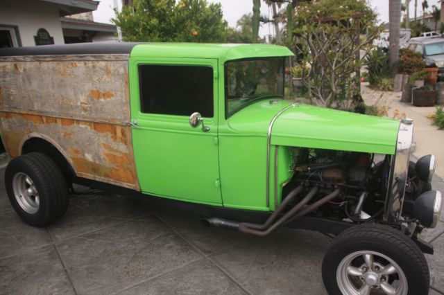 1931 Ford Rat Rod Woody Panel Delivery Street Rod Hot Rod Weathered Wood - photo 3