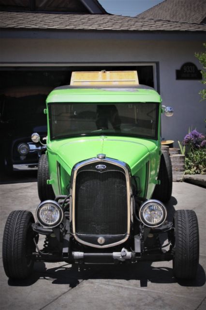 1931 Ford Rat Rod Woody Panel Delivery Street Rod Hot Rod Weathered Wood - photo 5