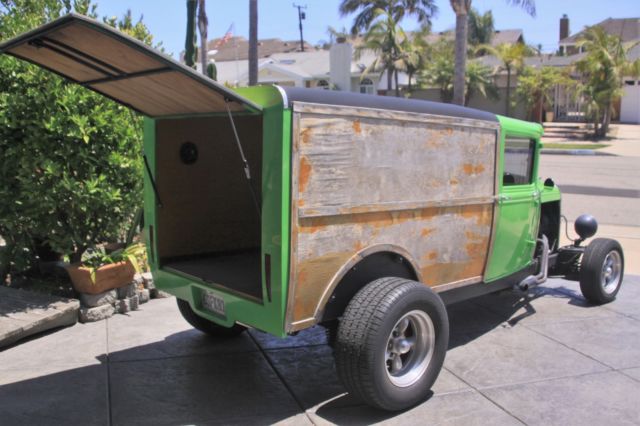 1931 Ford Rat Rod Woody Panel Delivery Street Rod Hot Rod Weathered Wood - photo 6