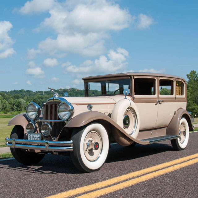 1931 Packard 845 Deluxe Eight,385 CID inline eight-cylinder engine 1931 Other Makes Packard 845 Deluxe Eight