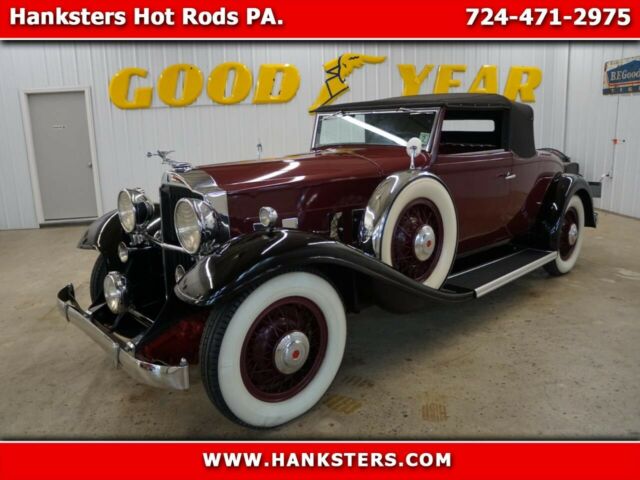 1931 Packard Standard Eight Coupe Roadster 1931 Packard Standard Eight Coupe Roadster