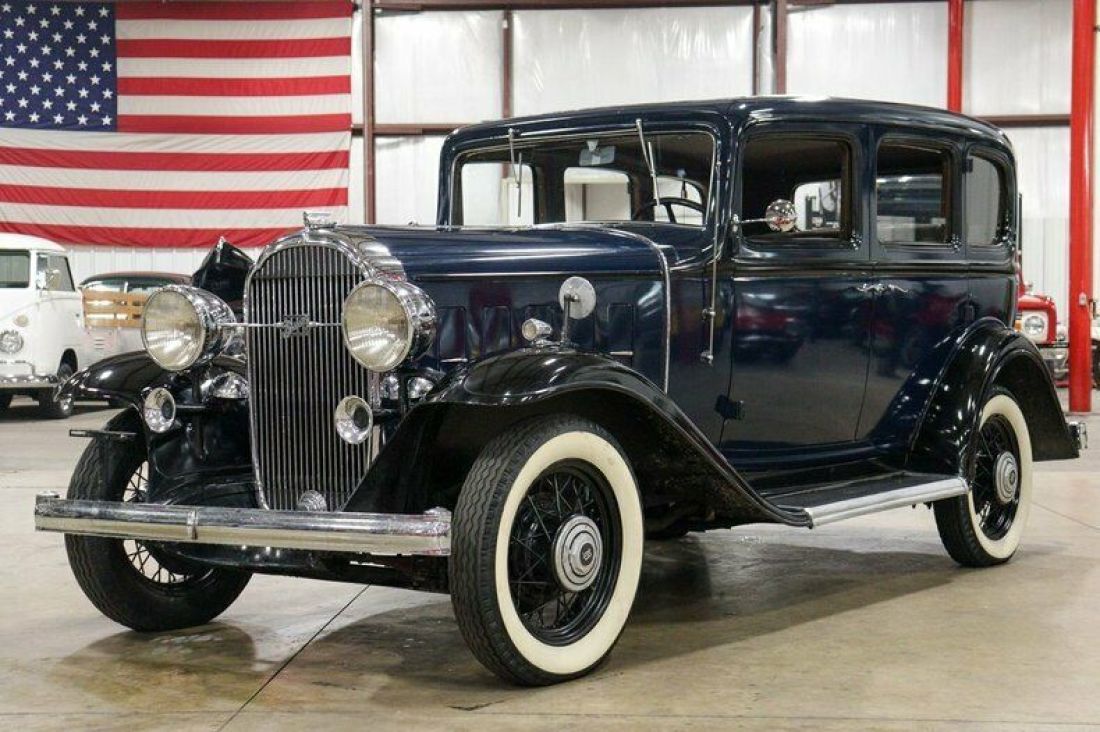 1932 Buick 57S 88199 Miles Blue Sedan 231ci I8 Manual 1932 Buick 57S
