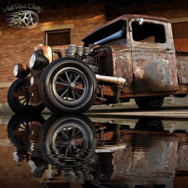 1932 Ford Model A Chopped Hot Rod Pickup Truck