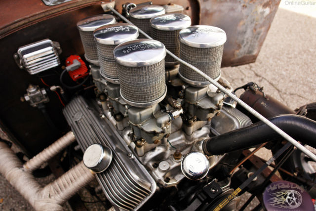 1932 Ford Model A Chopped Hot Rod Pickup Truck - photo 13