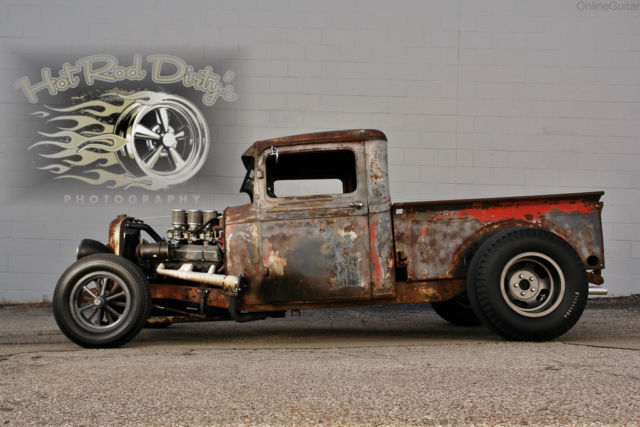 1932 Ford Model A Chopped Hot Rod Pickup Truck - photo 3