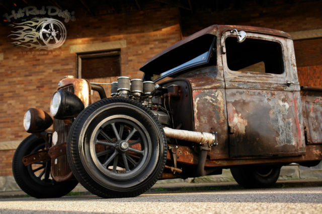 1932 Ford Model A Chopped Hot Rod Pickup Truck - photo 6