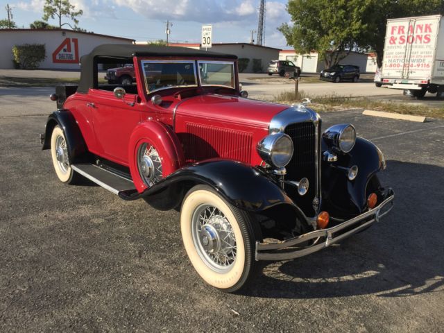 1932 Chrysler CI-6 Convertible 1932 Chrysler CI-6 Convertible