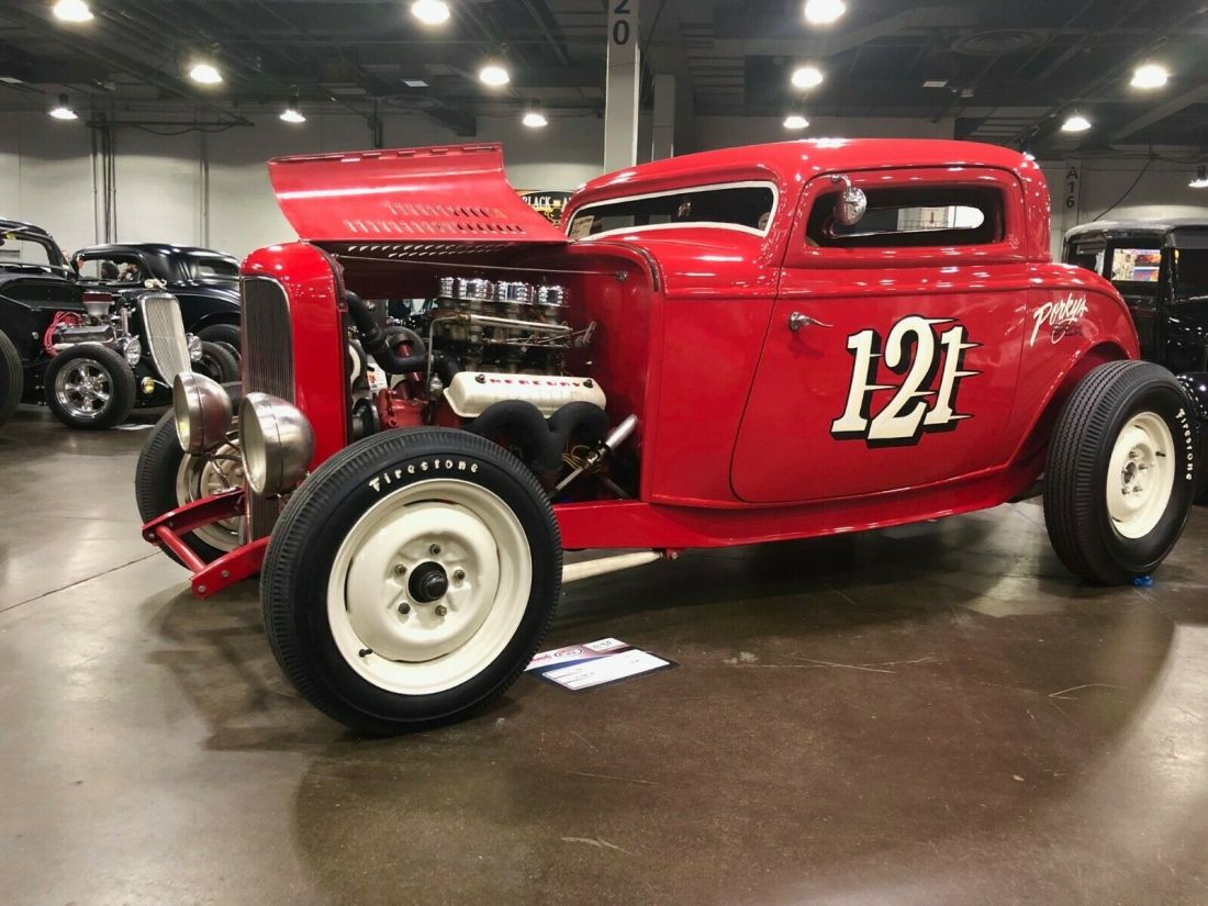 1932 Ford 3-Window "Drylake Style" 312 Y Block 2x6 Manifold, 5 Speed 1932 Ford Other