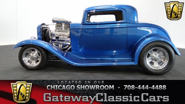 1932 Ford 3 Window Coupe 12229 Miles Blue Metallic Coupe 355 CID V8 Automatic 1932 Ford Other Coupe