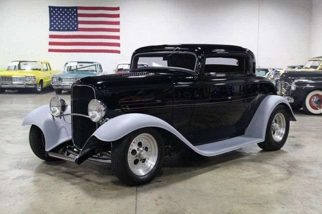 1932 Ford 3 window coupe 9964 Miles Black Coupe 383ci V8 350 Turbo 3 Speed Auto 1932 Ford Other --