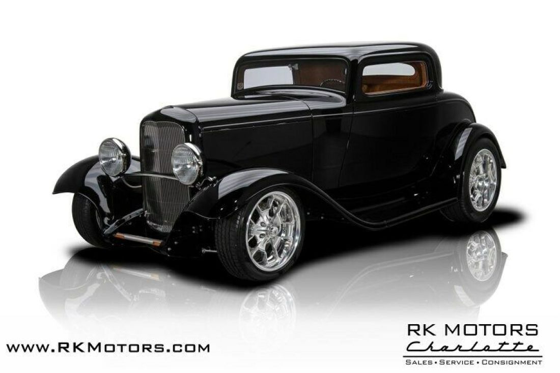 1932 Ford 3-Window Coupe Black Coupe LS3 6.2L V8 6 Speed Manual 1932 Ford 3-Window Coupe
