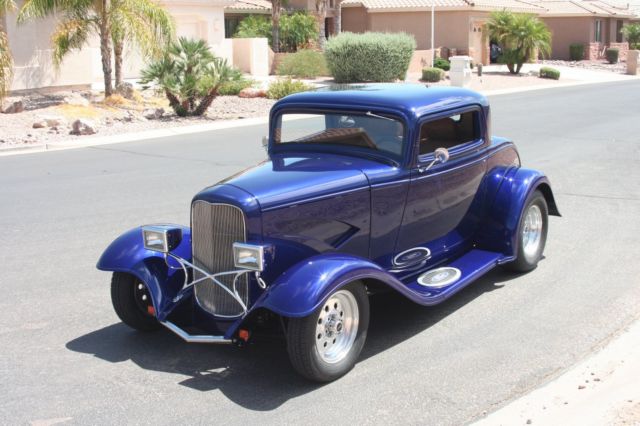 1932 Ford 3 Window Coupe, Fully Fendered with 3 Piece Hood 1932 Ford Other