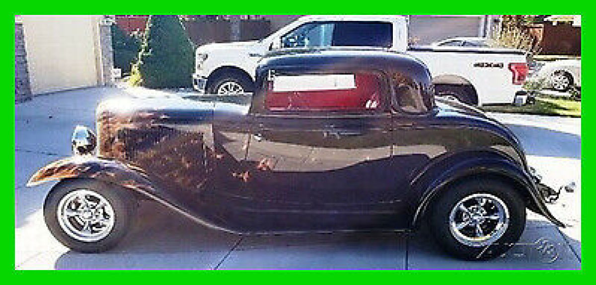 1932 Ford 3-Window Coupe Show Car 300HP 350 V8 Automatic New Battery No Rust 1932 Ford 3-Window Coupe