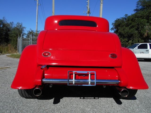 1932 Ford Coupe 3 Window Coupe,Red.383 Crate Motor - photo 7
