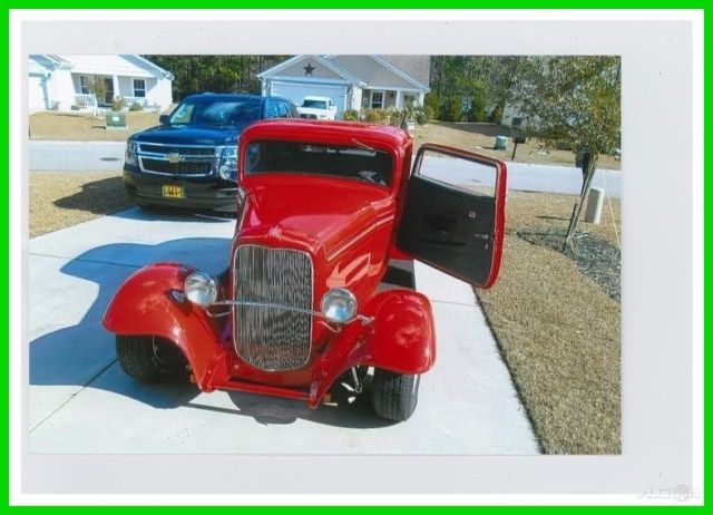1932 Ford 3 Window Coupe Used Automatic RWD Crate 350 V8 375HP Air Conditioning 1932 Ford Other