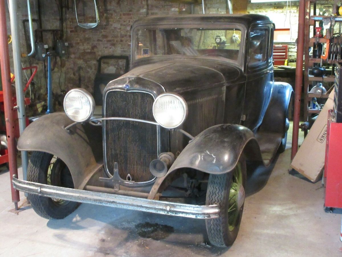 1932 Ford 5 W Coupe Original Stock Model B Barn Find Deuce One Family Owned 1932 Ford Model B