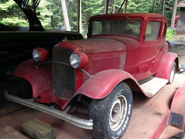1932 Ford 5-window Coupe ** All Original Steel BARN FIND Hot Rod ** 1932 Ford 5-Window Coupe