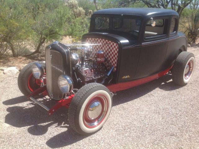 1932 ford 5 window coupe highboy 3 in chop tci frame downs body flat head motor 1932 Ford Delux 5 window coupe 5 window coupe