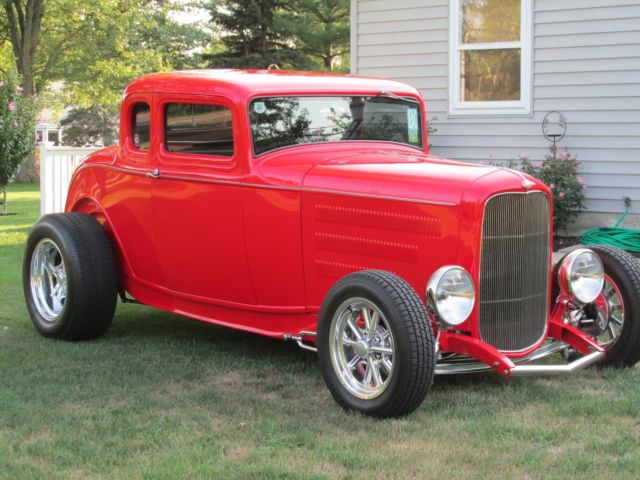 1932 FORD 5 WINDOW COUPE HOT ROD CUSTOM OUT STANDING FIT AND FINISH CUSTOM ROD 1932 Ford Model A CUSTOM
