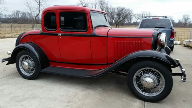 1932 Ford 5 Window Coupe Model B Excellent Not Chopped Rare Find All Steel Body 1932 Ford Model B 5 Window Coupe