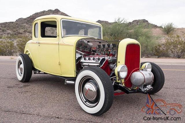 1932 Ford 5 Window Coupe Not chopped or filled 1932 Ford Other