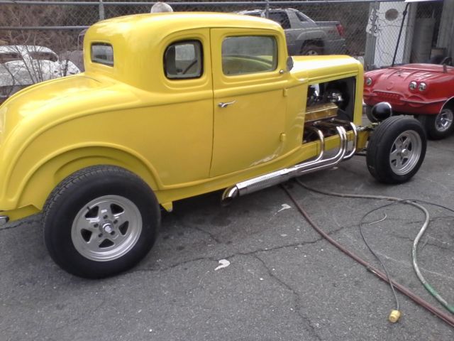 1932 Ford 5 window cpe vintage fiberglass replica with 2" chop Amer Graffiti 1932 Ford Other American Graffiti w 2