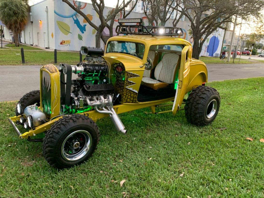1932 FORD BIG BLOCK 468 4X4 3 WINDOW COUPE ((MAKE AMERICA GREAT AGAIN)) TRADES?? 1932 Ford Model A
