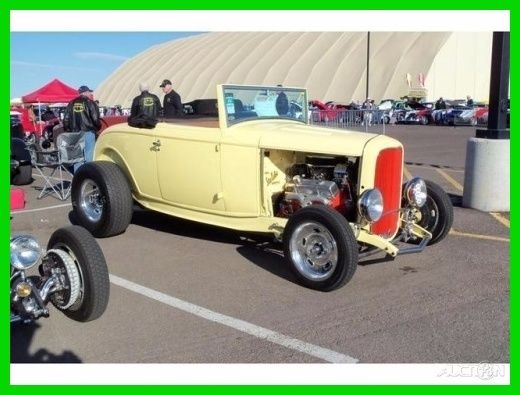 1932 Ford Cabriolet Convertible, RARE "Henry Steel", Original Henry 32 Frame 1932 Ford Other
