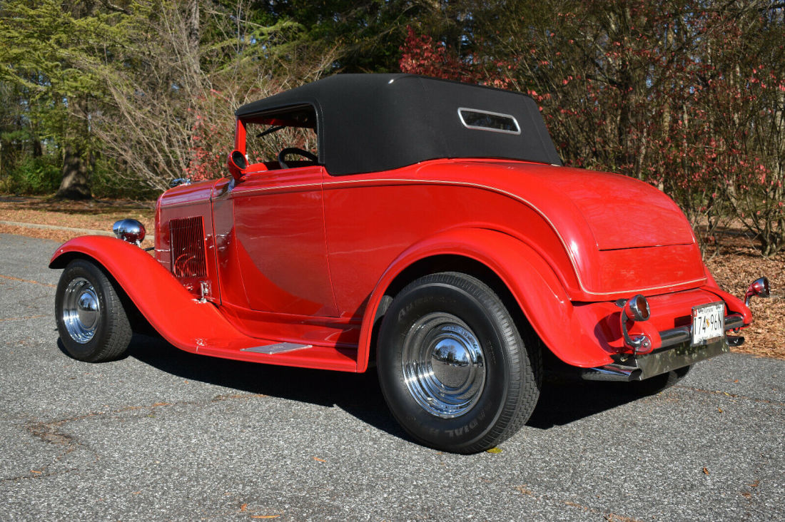 1932 Ford Cabriolet 50's Hot Rod Deuce 3x2 Barrels - photo 2